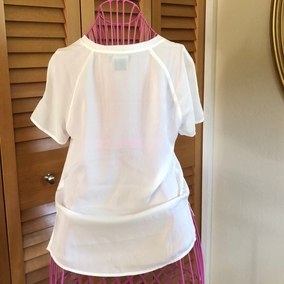 Trouve Short sleeve soft silky shirt - Picture 4 of 6